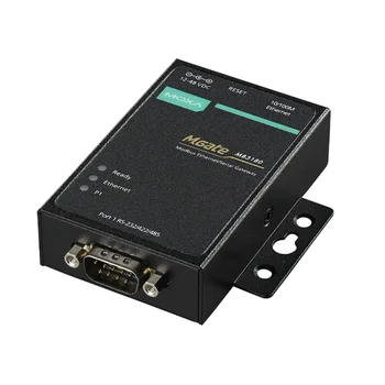 Преобразователь MGate MB3180 1-портовый преобразователь Modbus RTU/ASCII (RS-232/422/485) в Modbus TCP Преобразователь MGate MB3180 1-портовый преобразователь Modbus RTU/ASCII (RS-232/422/485) в Modbus TCP